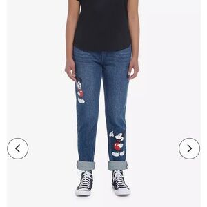 her universe Mickey Mouse jeans bought for 60 new with tags never been worn